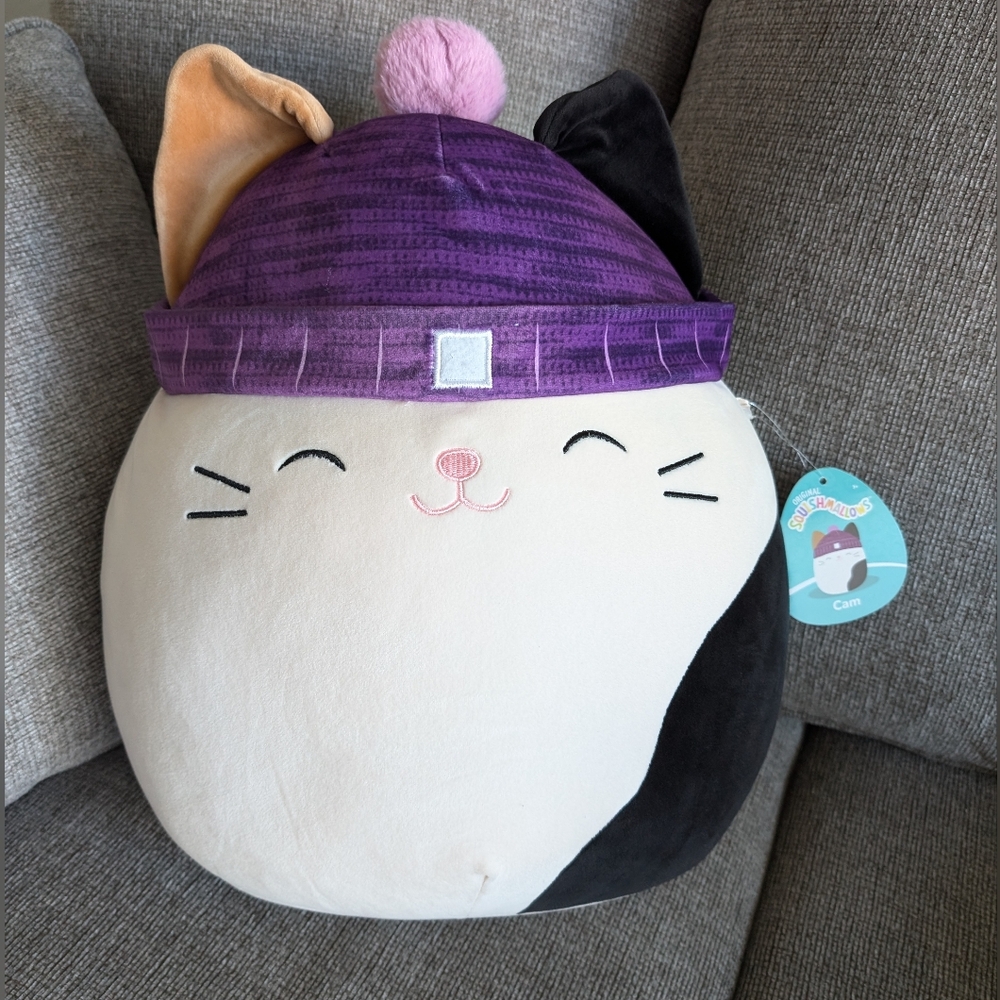 14" Kitty Cat Cam Squishmallow